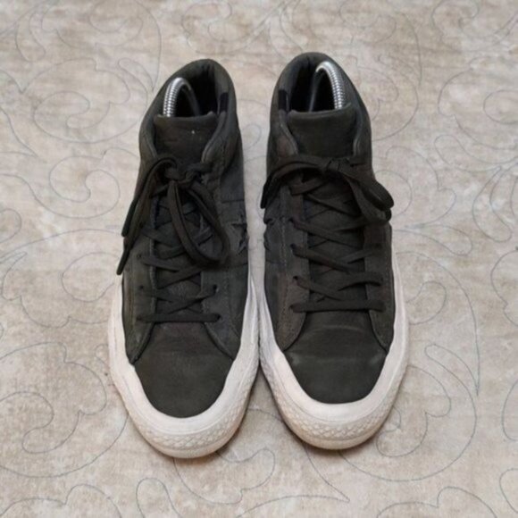 Converse Counter Climate Green Suede Water Repellent Mid Boot M7/W9 - Picture 3 of 11